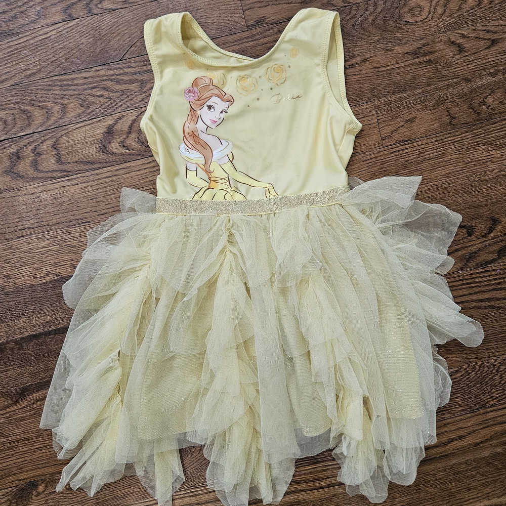 Toddler Disney Belle Sparkle Twirl Dress